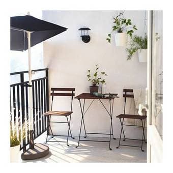 Ikea Garden Table+2 chairs+ chair cushion*2 - $30 (palo alto) 1