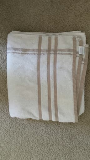 CHEAP paper bin, white board, towel, binder 3