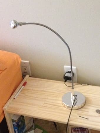 bedside tables and lamps LIKE NEW 1