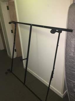Selling full sized mattress with box, pick up by june 16th  ($180) 3