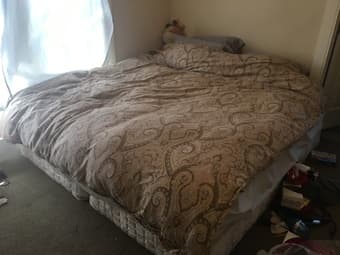 Double pillow top, Serta Mattress + Box Spring (King) $249 OBO 2