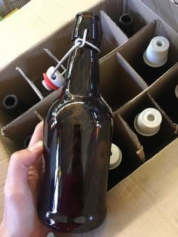 EZ cap bottles for wine and beer home brew or decor 2