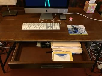 Pottery Barn Desk $20 2