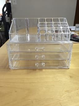 Makeup organizers $10 2