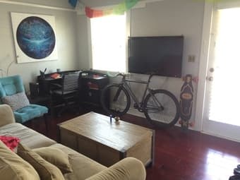 1 bedroom in 2 bedroom house 3