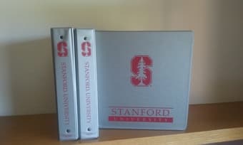 11 Original Stanford Binders 3 holes -> $20 2