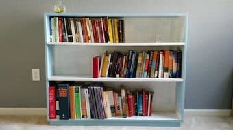 Fun, Painted Bookshelf -- $10 1