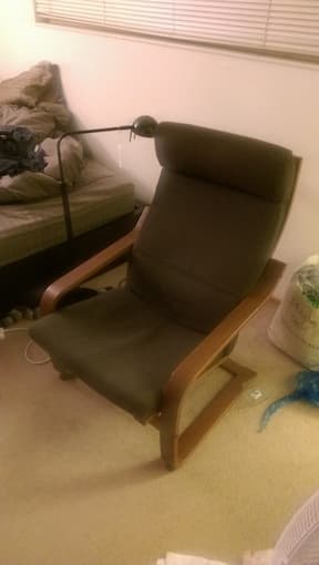 Poang ikea arm chair 1
