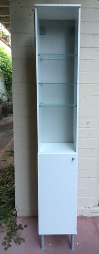 Moving sale- Loveseat, TV, bookcases, table, IKEA cabinet, wardrobe 3