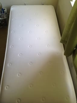 Extra-long twin bed mattress - $60, and/or twin box spring - $30 2