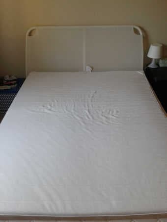 Memory foam Ikea Queen Mattress 'Pillow Top' - $70 2