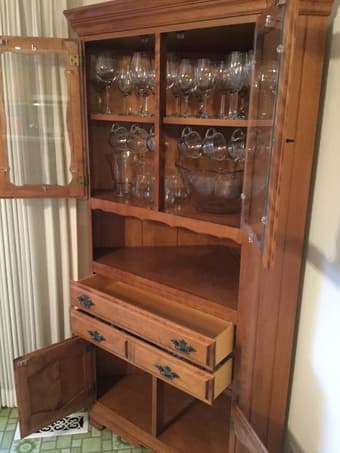 Corner hutch: $200 OBO 2