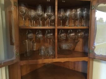 Corner hutch: $200 OBO 3