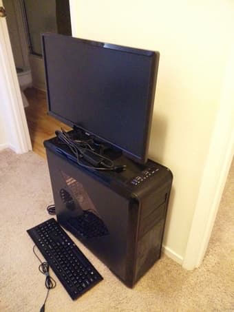 ATX tower/speaker/keyboard/bike/helmet/lock 1