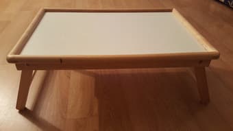 Two Breakfast tray tables for $10 1