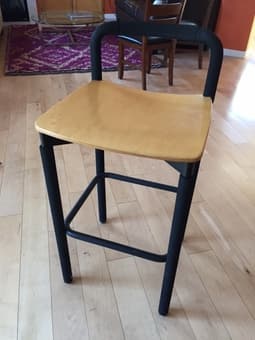 Bar stools, rug, foam mattress topper for sale 2