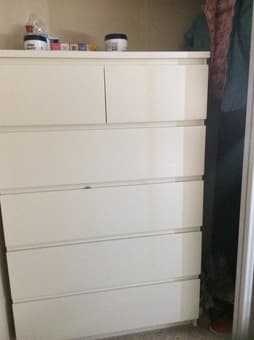 IKEA Malm 6 chest of drawers for only $50!! 3