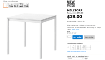 Small Dining Table and Two Chairs - $55 (Original Value $135) 3