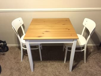 Table and chairs - $120 1