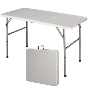Portable Folding Plastic Table $15 1