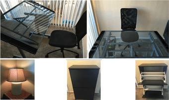 Moving sale: sofa, Sofa-bed, Drafting Table & chair and others 2