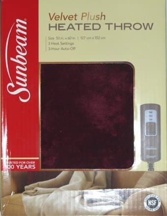 $25 for Sunbeam Heated Blanket with EasySet Controller ($51 in Amazon) 2