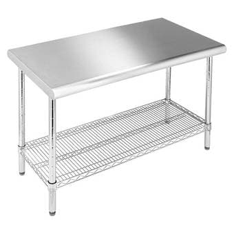 Stainless steel table for $60! 1