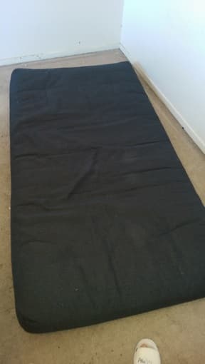 Futon mattress: good for car camping or guests $20 1