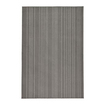 Two Ikea Rugs - Grey Low Pile and Black High Pile - $10 2