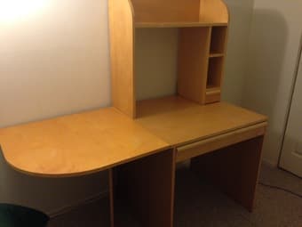 3-1 Desk, Bookshelf, and Side Table for Sale! $75 OBO 3