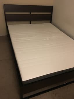 $150 Full Size Bed and Beddings For SaleFull 2