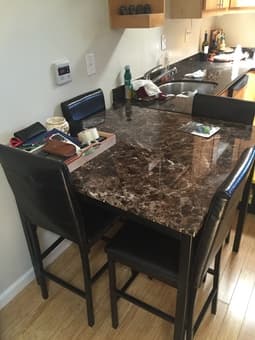 Dining Table (w/ 4 Chairs) ($150) MUST SELL! 1