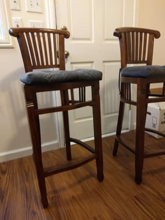 Bar Stools (2) $80 3