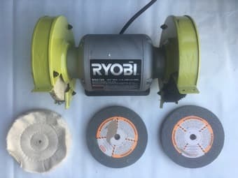 Small Bench Grinder, Lightly Used: $22 1