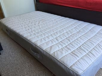 MOVING SALE -- Twin mattress (IKEA) 1