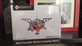 New camping gas stove 1