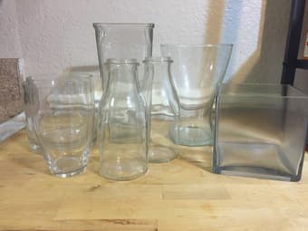 Assortment of Glass Vases - $5 1