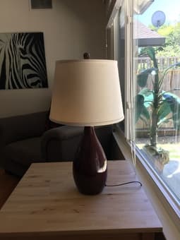 Table lamp for sale 1