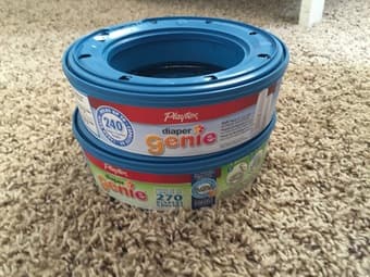 Diaper Genie Elite with 2 Refils (510 bags) - $25 3