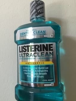 Unopened Listerine UltraClean Mouthwash 1.5L-$6 1
