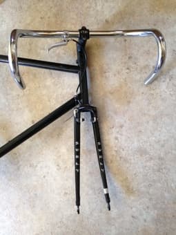 58" Surly single speed frame with crankset, headset, brake - $350 2