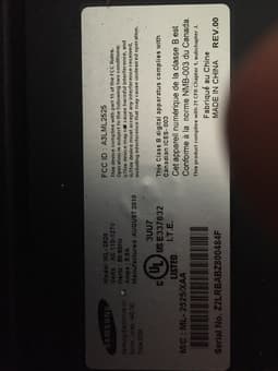 Printer - Samsung ML-2525 $10 3
