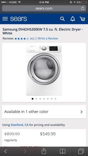 Best selling Samsung WASHER & DRYER - 2015 model ($750) 1