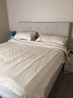 Stylish IKEA Super King Bed with Mattress - $500 1