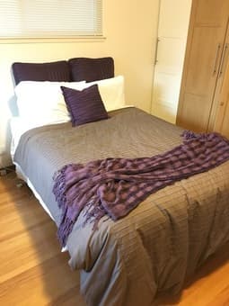 Full XL mattress, box spring and metal bed frame - for sale 2
