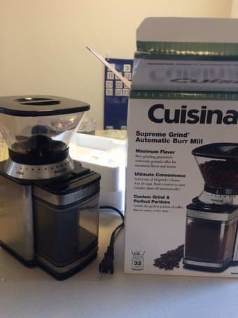 Cuisinart automatic coffee brinder 1