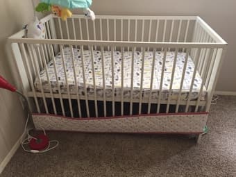 Infant Crib and Mattress - $40 1