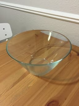 Large Glass Bowl - $3 2