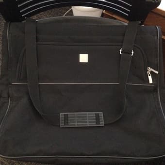 Selling a suit carrier: $10. 1