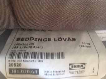 Sofa IKEA Beddinge Lövas 150$ like new! 2